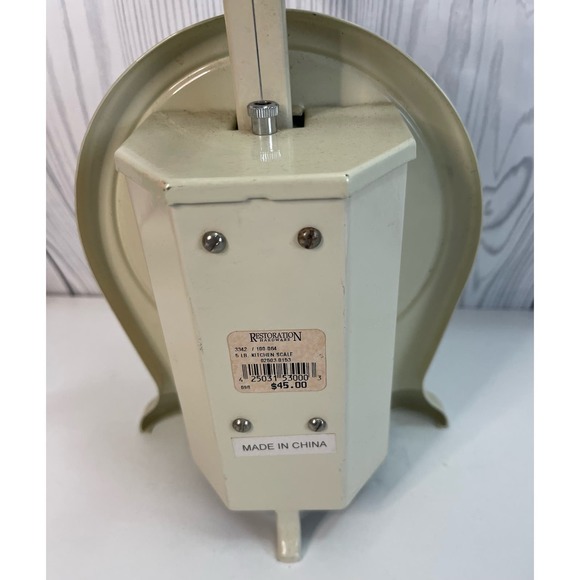 Farmhouse Dulton Mechanical Scales 5 Lb Capacity 1 Oz Sensitivity Rest Hardware - Picture 4 of 5
